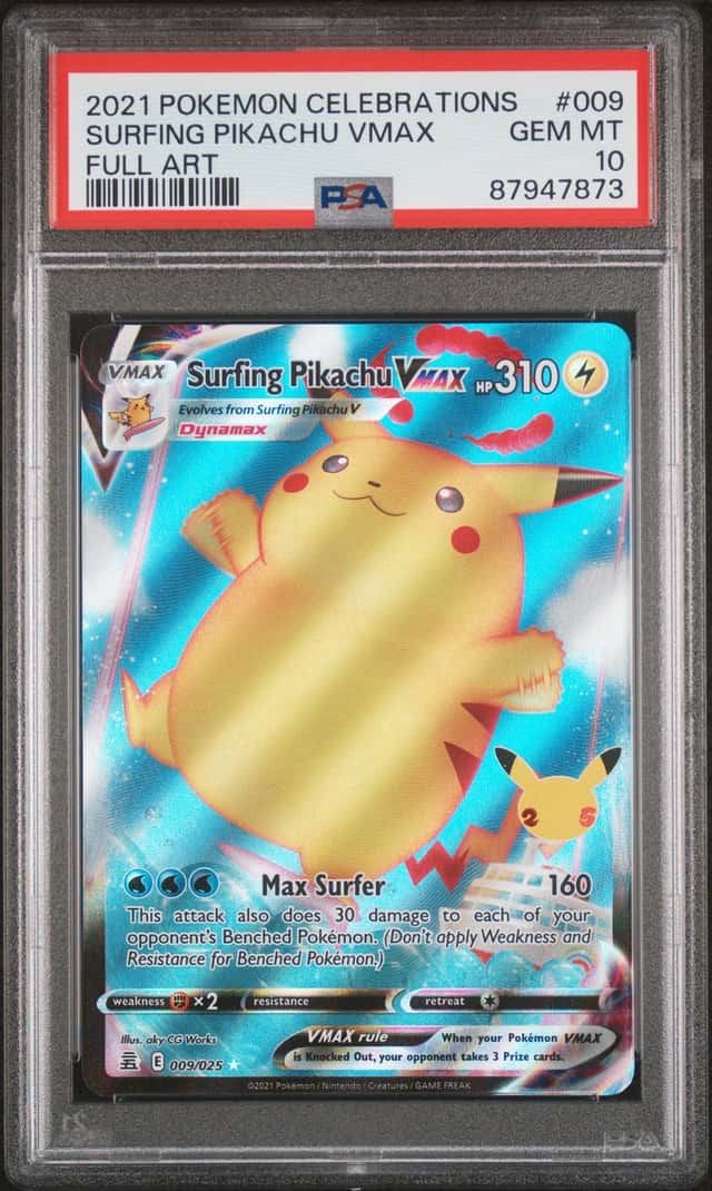 Surfing Pikachu VMAX