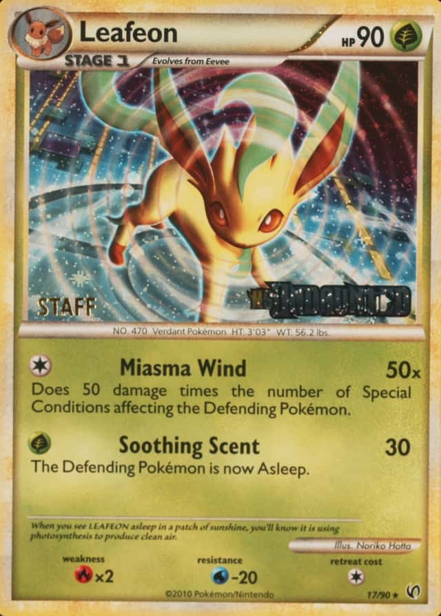 Holo · Prerelease · Staff