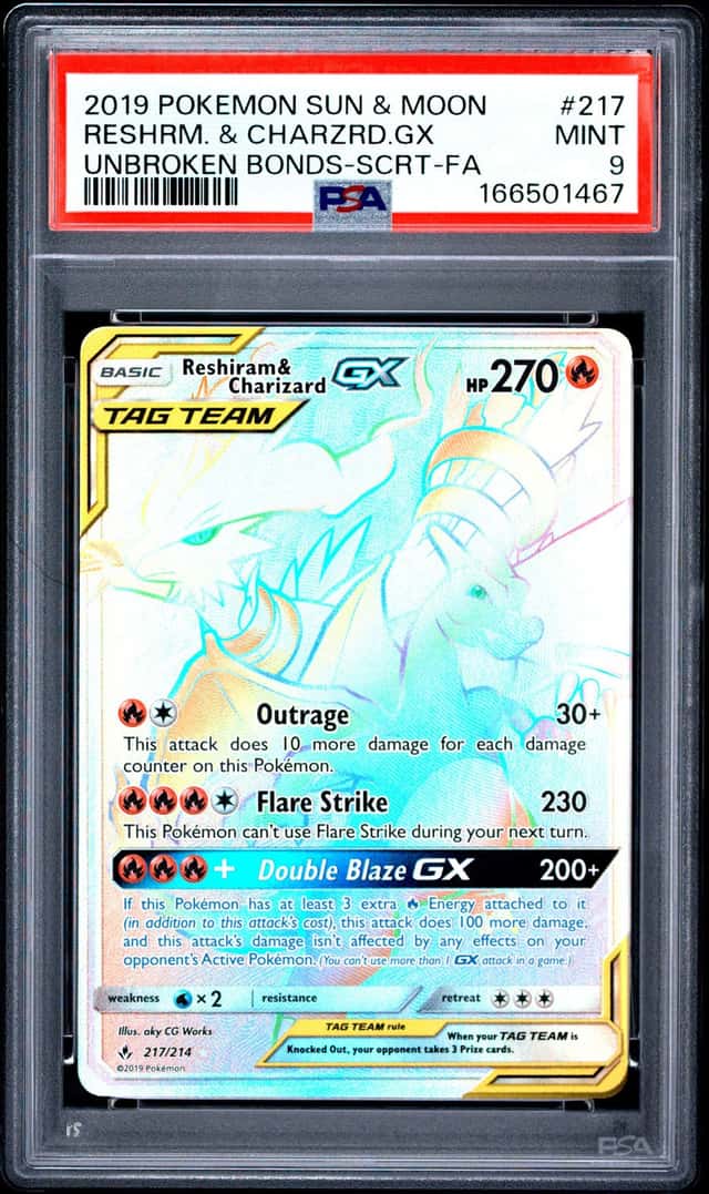 Reshiram & Charizard GX