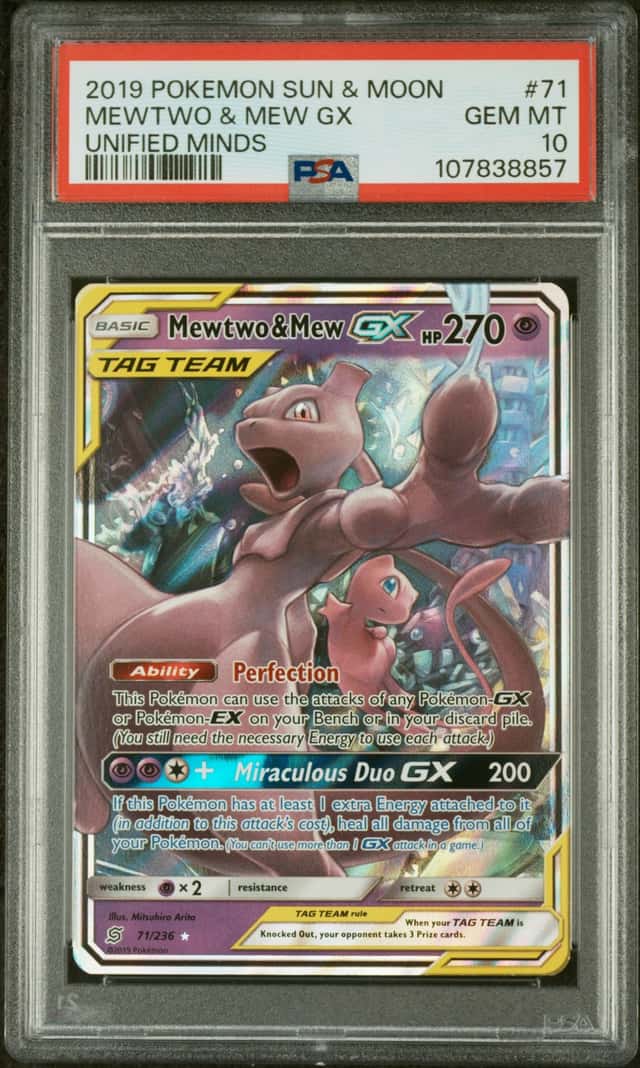 Mewtwo & Mew GX