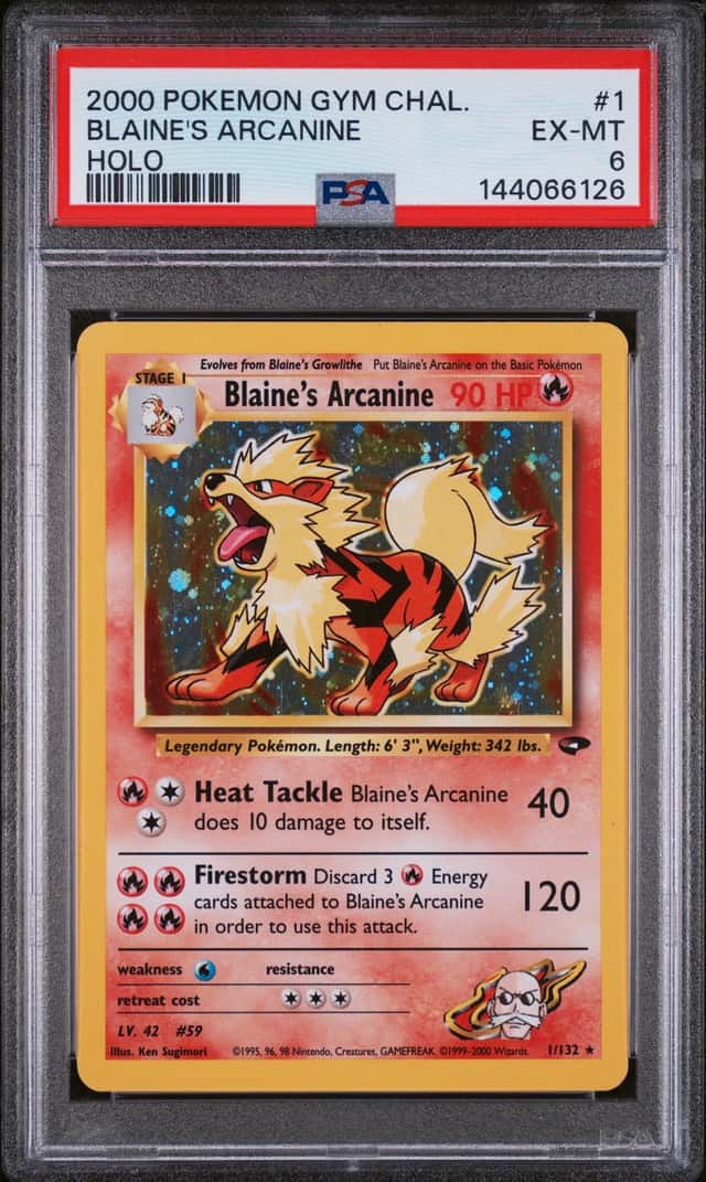 Blaine's Arcanine