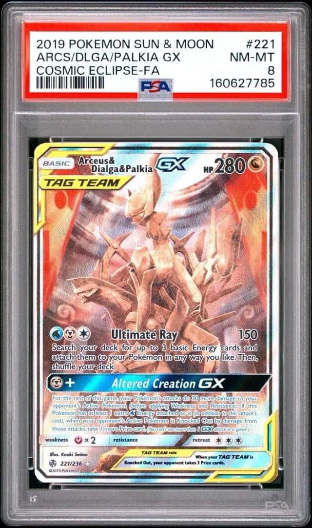 Arceus & Dialga & Palkia GX