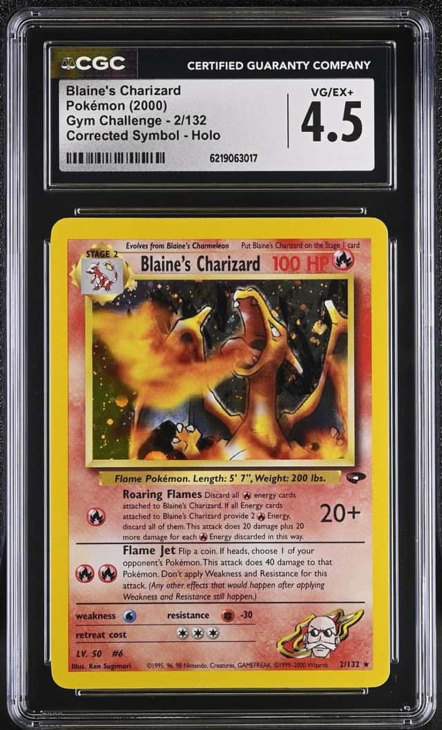 Blaine's Charizard