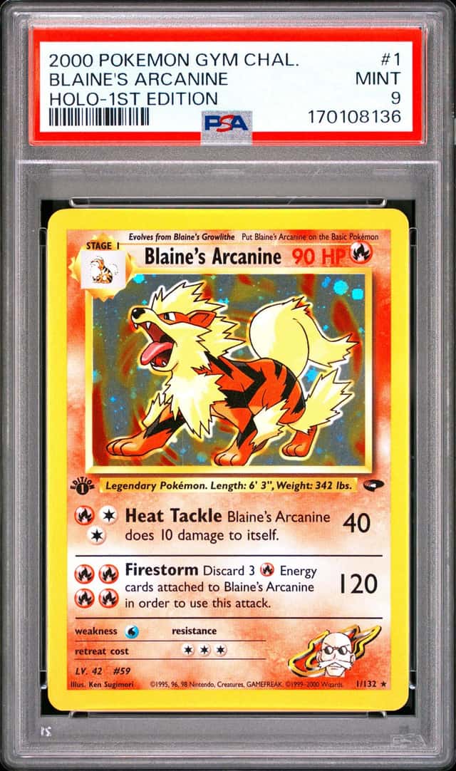Blaine's Arcanine