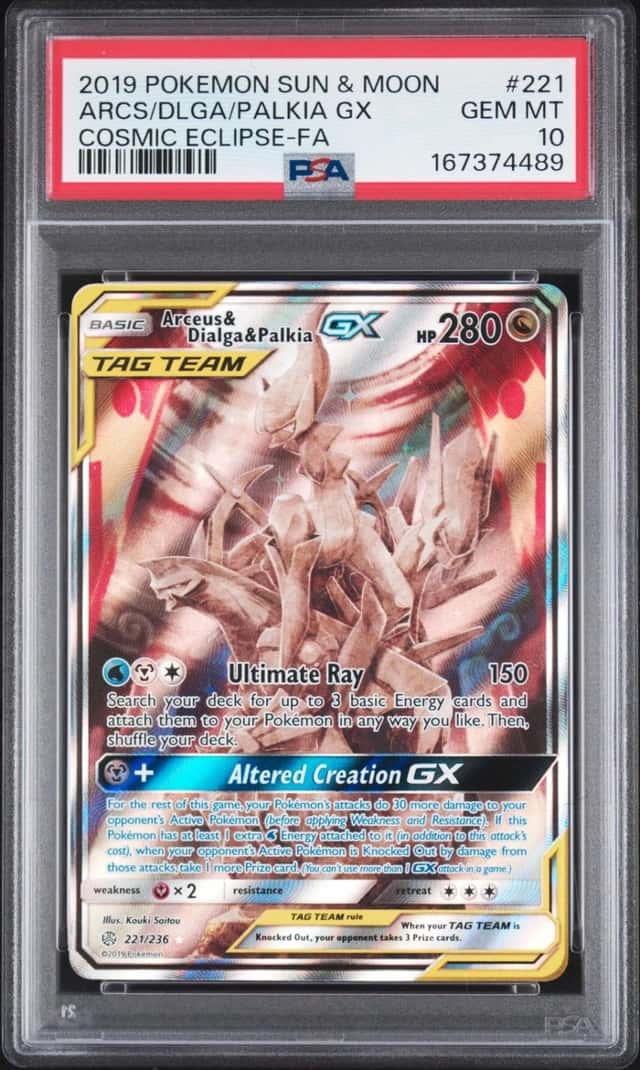 Arceus & Dialga & Palkia GX
