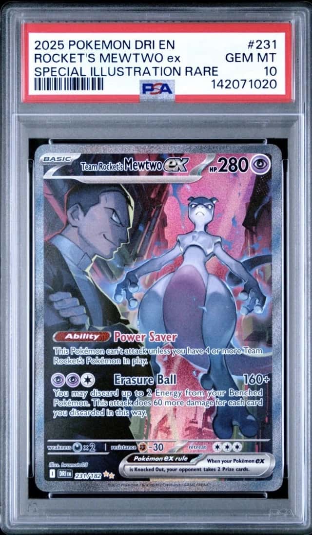 ROCKET'S MEWTWO ex