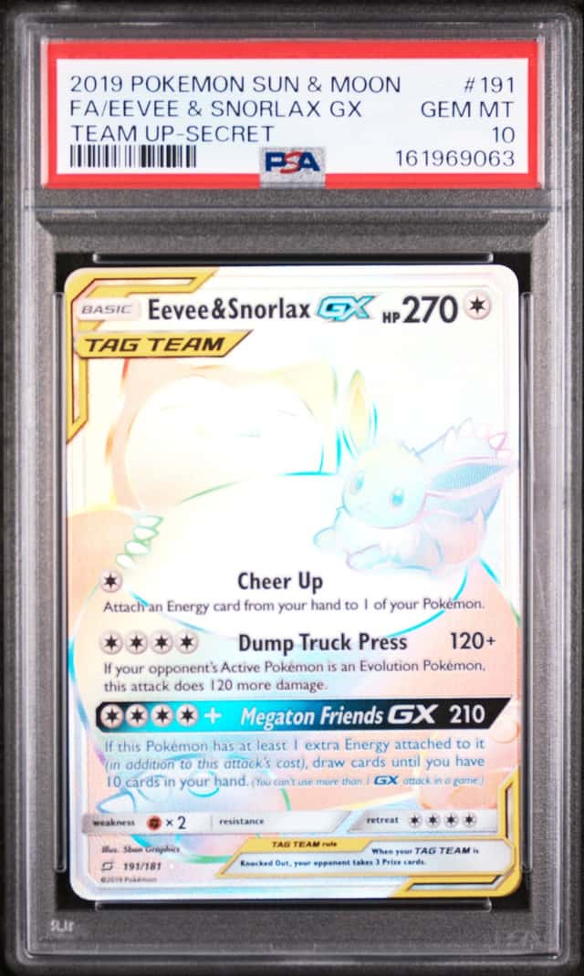 Eevee & Snorlax GX