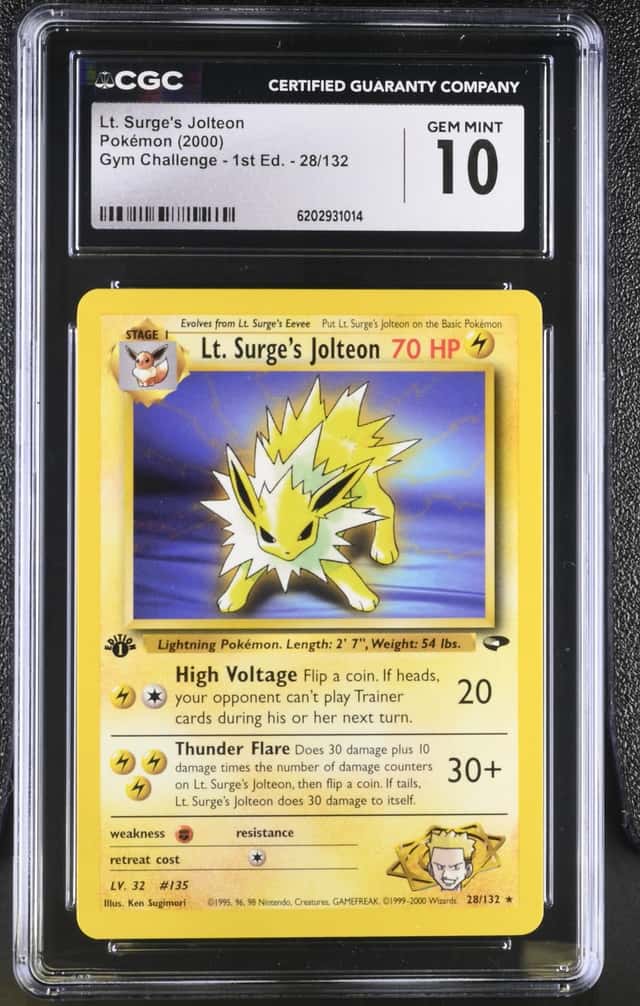 Lt. Surge's Jolteon