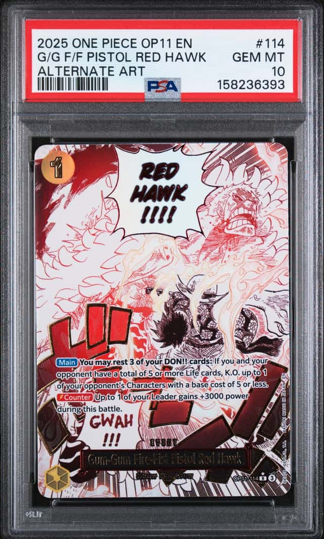 Gum-Gum Fire-Fist Pistol Red Hawk