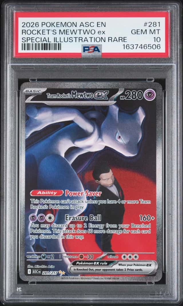 ROCKET'S MEWTWO ex
