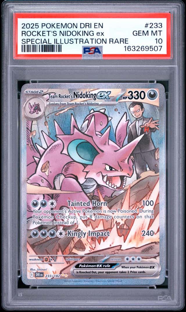 ROCKET'S NIDOKING ex