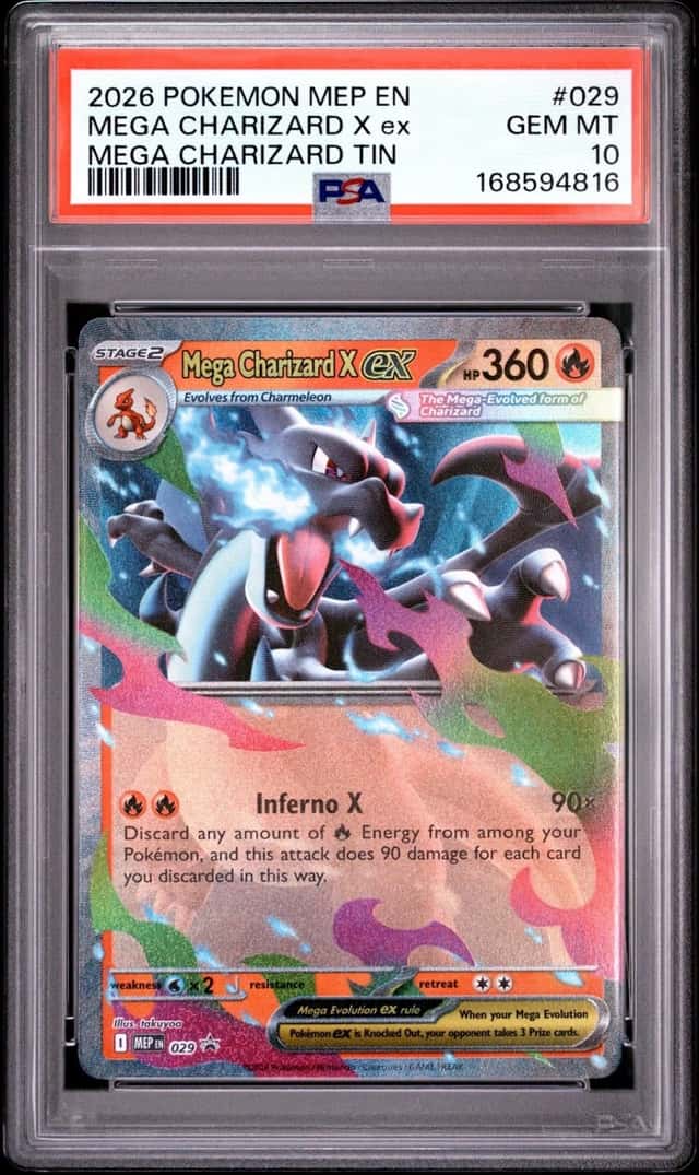 MEGA CHARIZARD X ex