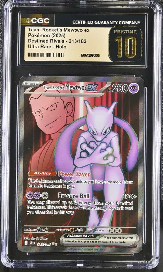 ROCKET'S MEWTWO ex