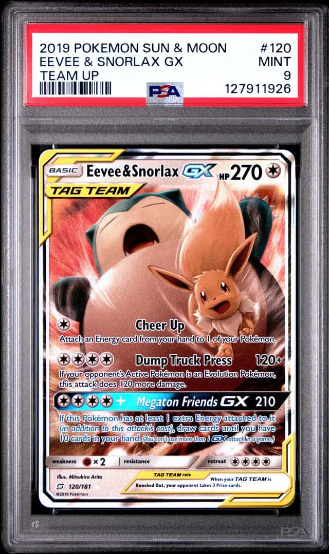 Eevee & Snorlax GX
