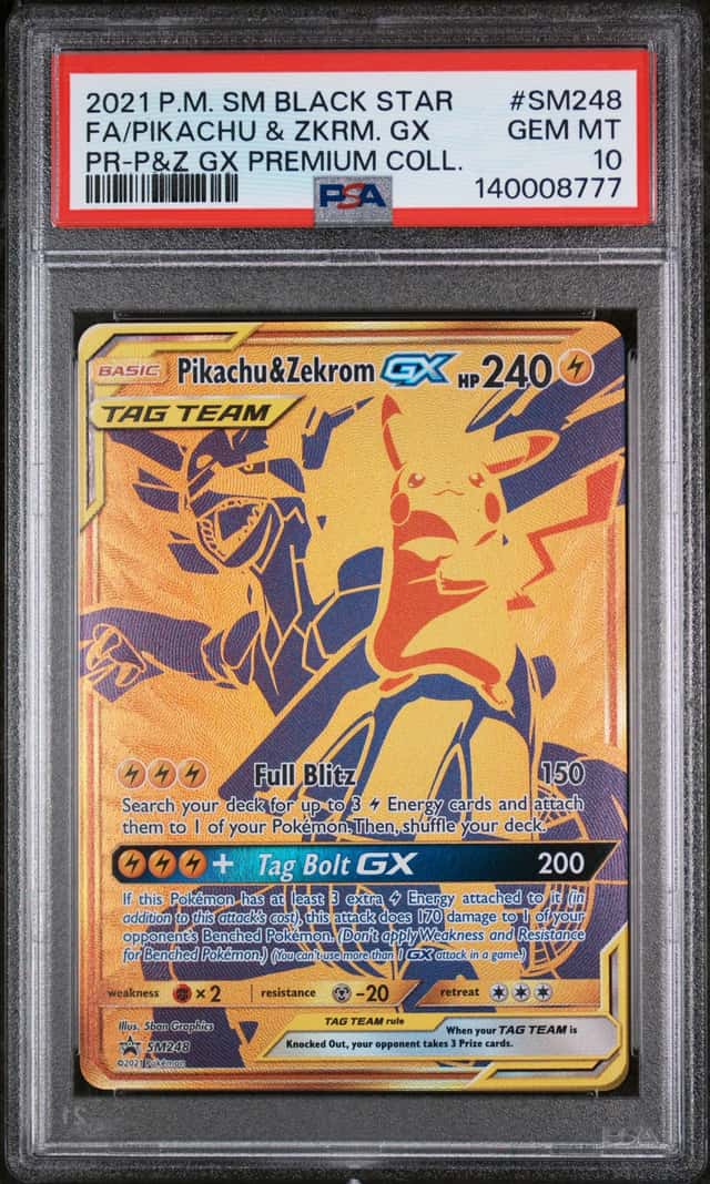 Pikachu & Zekrom GX