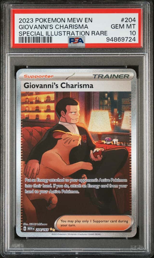 Giovanni's Charisma