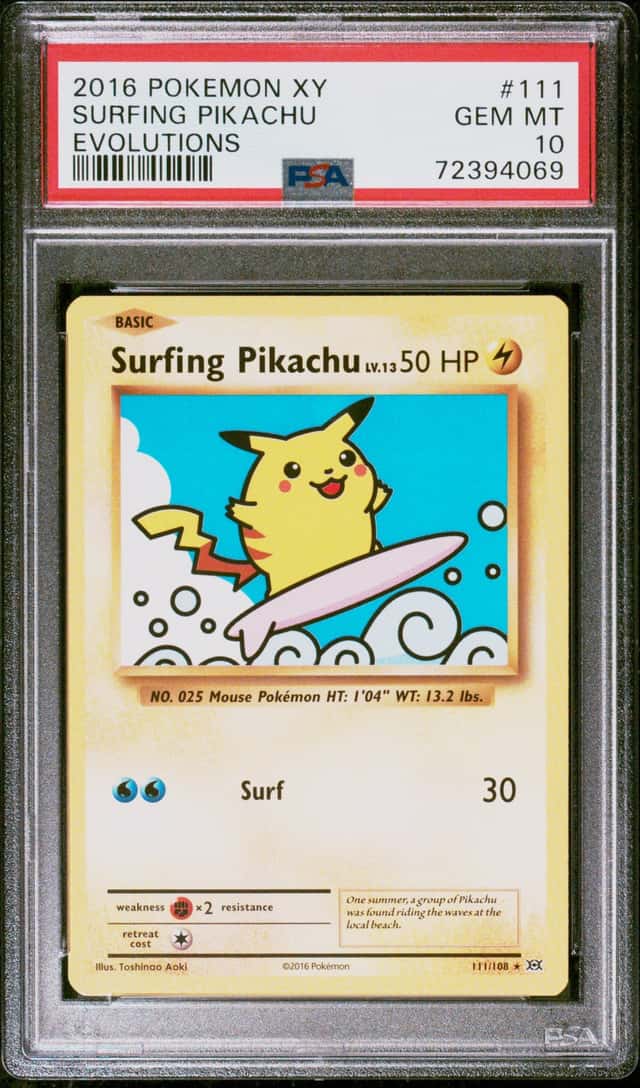 Surfing Pikachu
