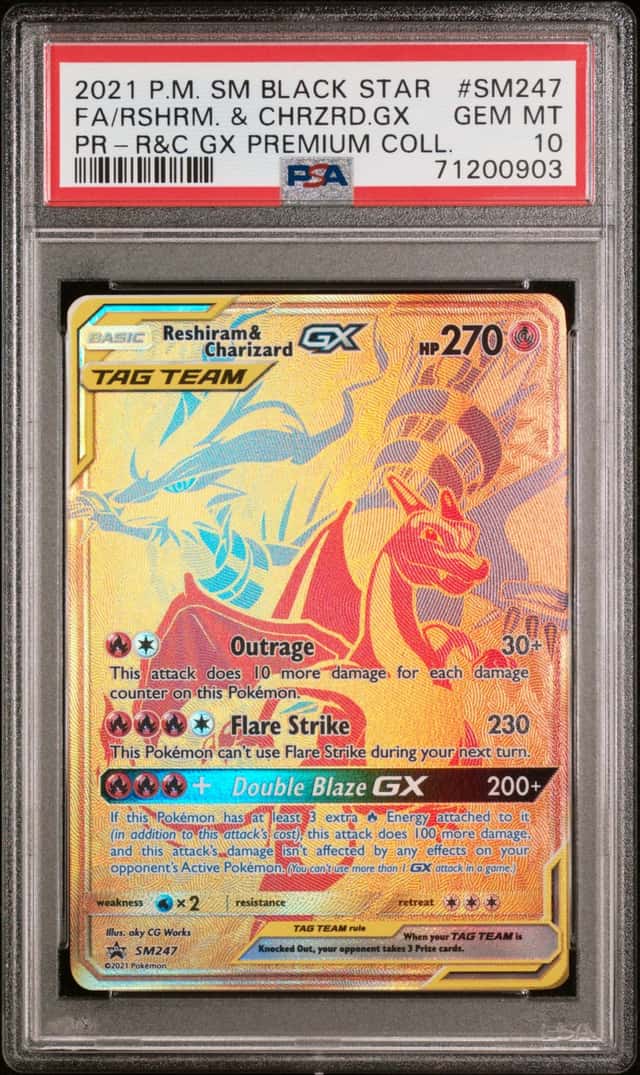 Reshiram & Charizard GX