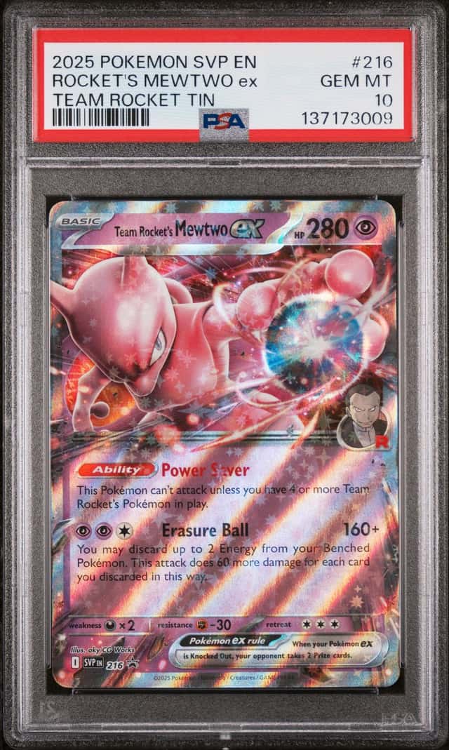 ROCKET'S MEWTWO ex