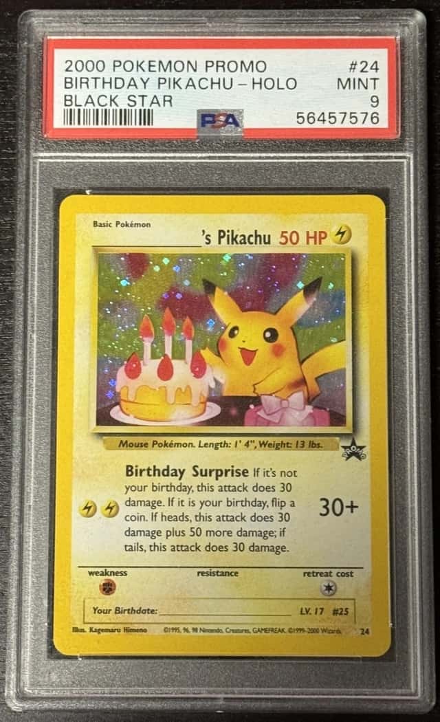 Birthday Pikachu