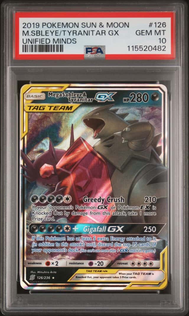 Mega Sableye & Tyranitar GX