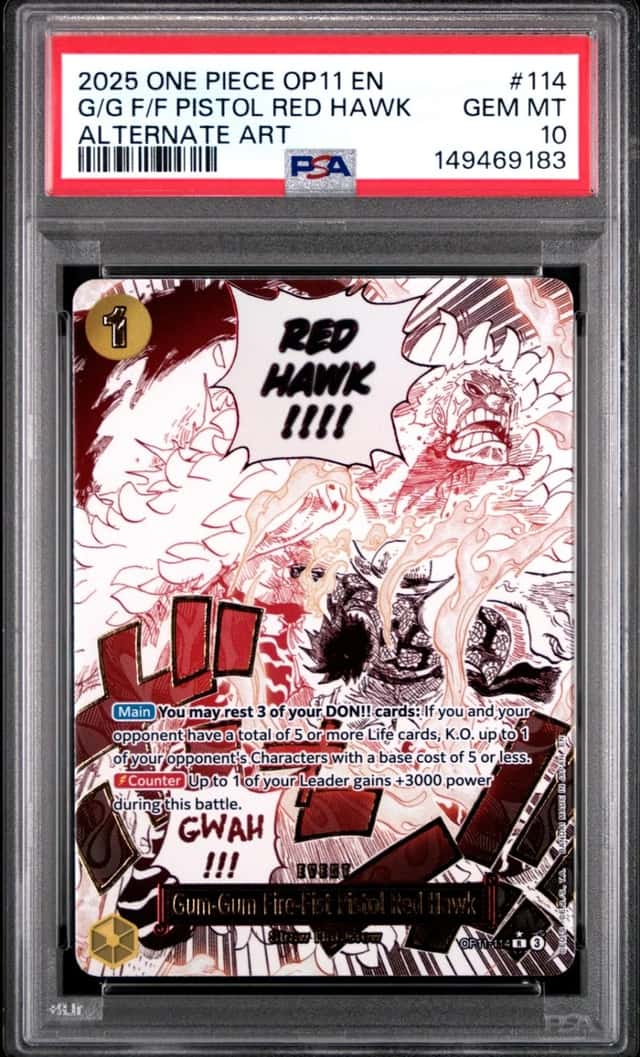 Gum-Gum Fire-Fist Pistol Red Hawk