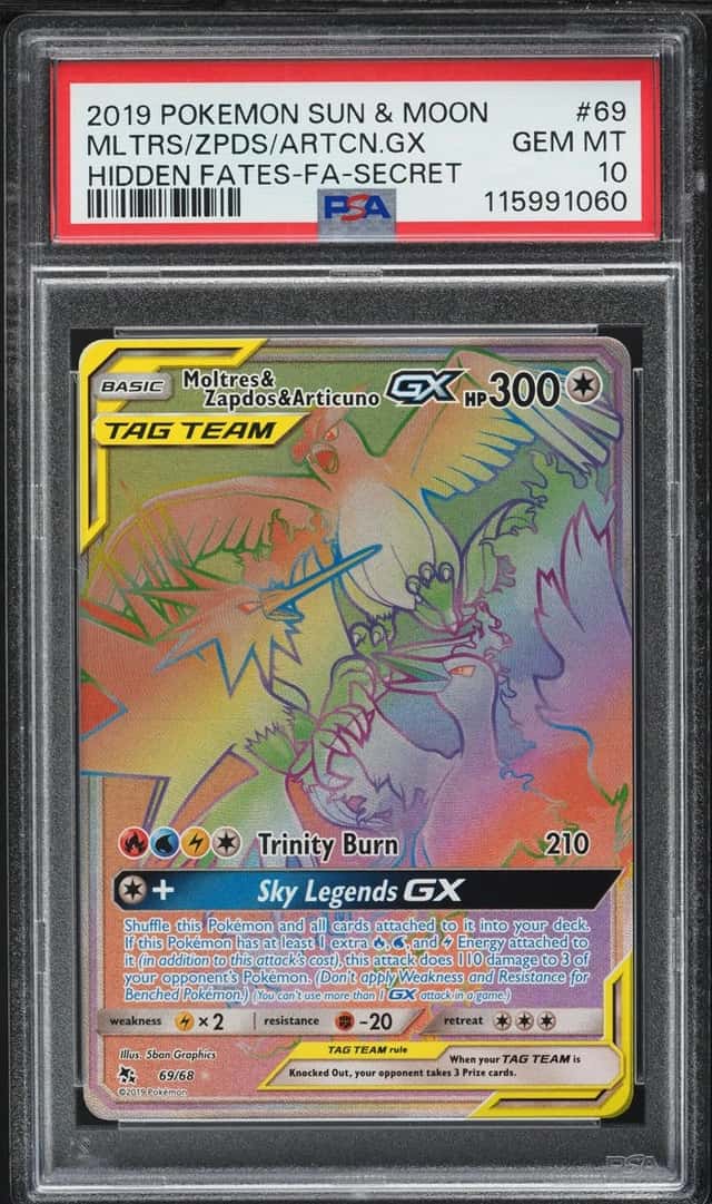 Moltres & Zapdos & Articuno GX