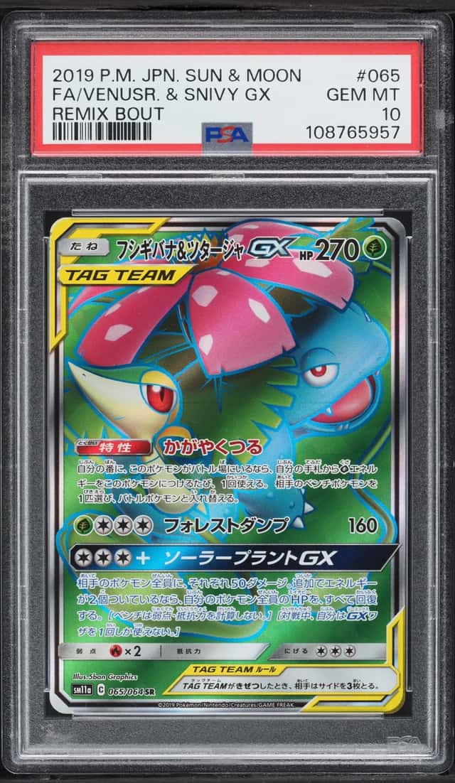 Venusaur & Snivy GX