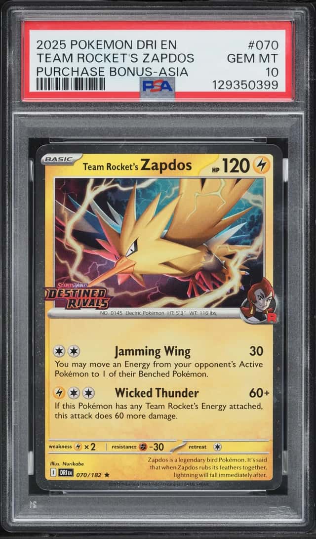 Team Rocket's Zapdos