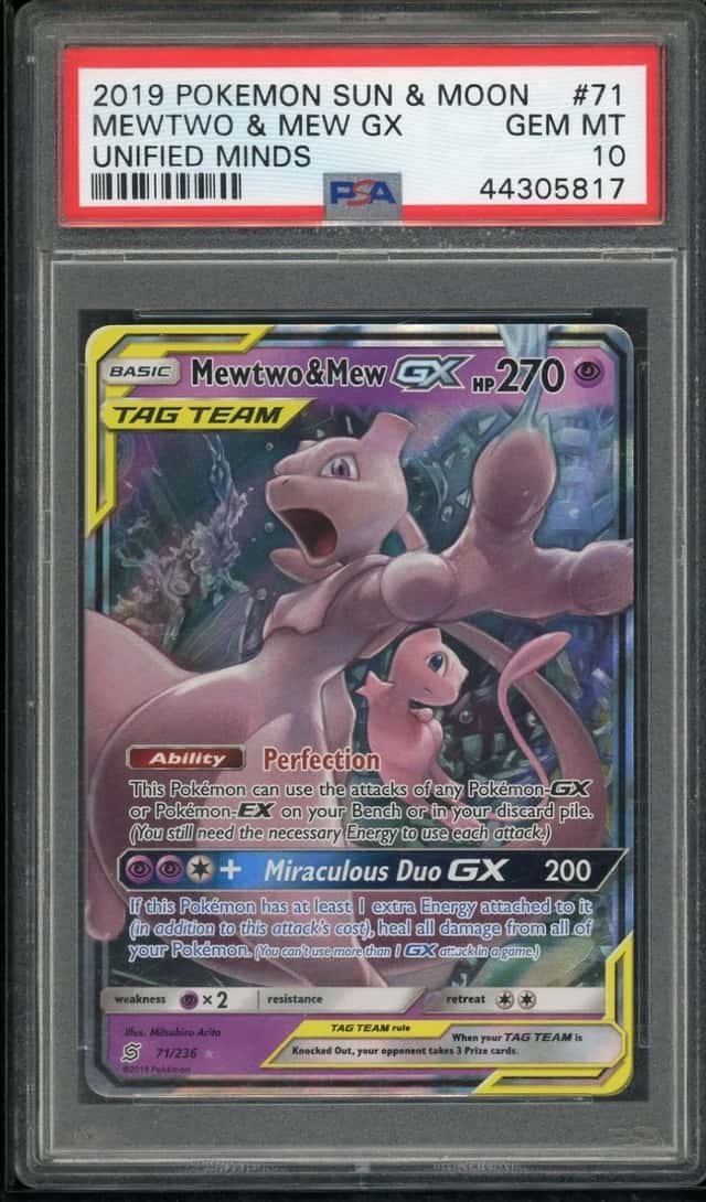 Mewtwo & Mew GX