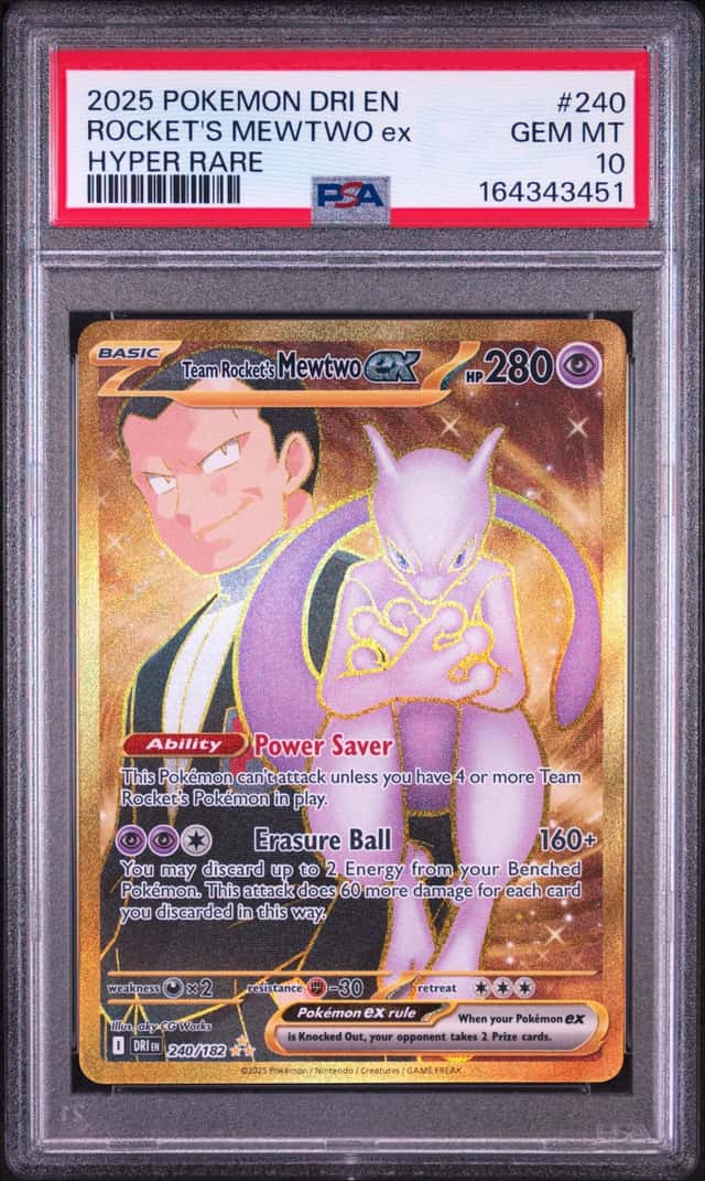 ROCKET'S MEWTWO ex