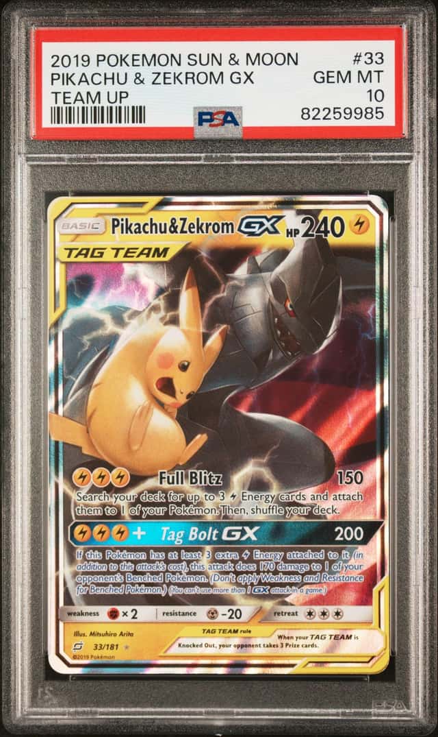 Pikachu & Zekrom GX
