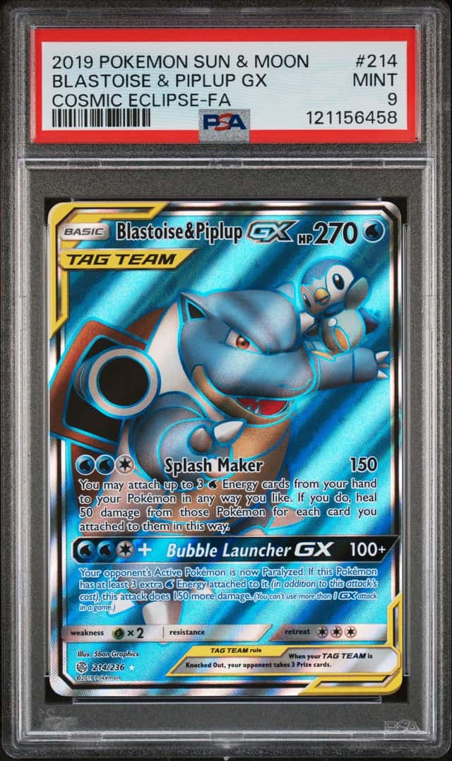 Blastoise & Piplup GX