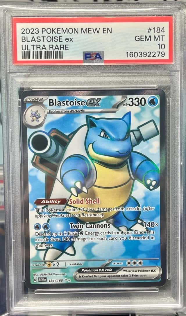 BLASTOISE ex