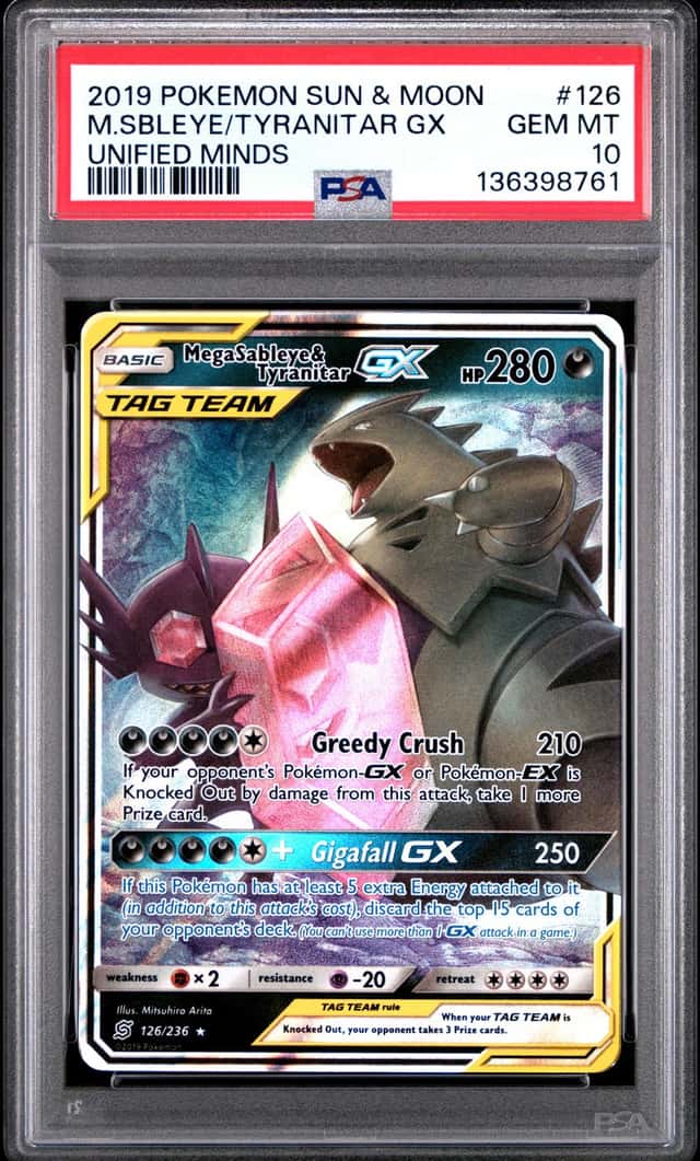 Mega Sableye & Tyranitar GX