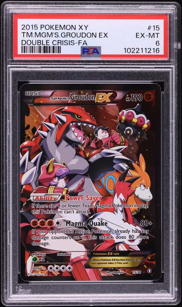 Team Magma's Groudon EX