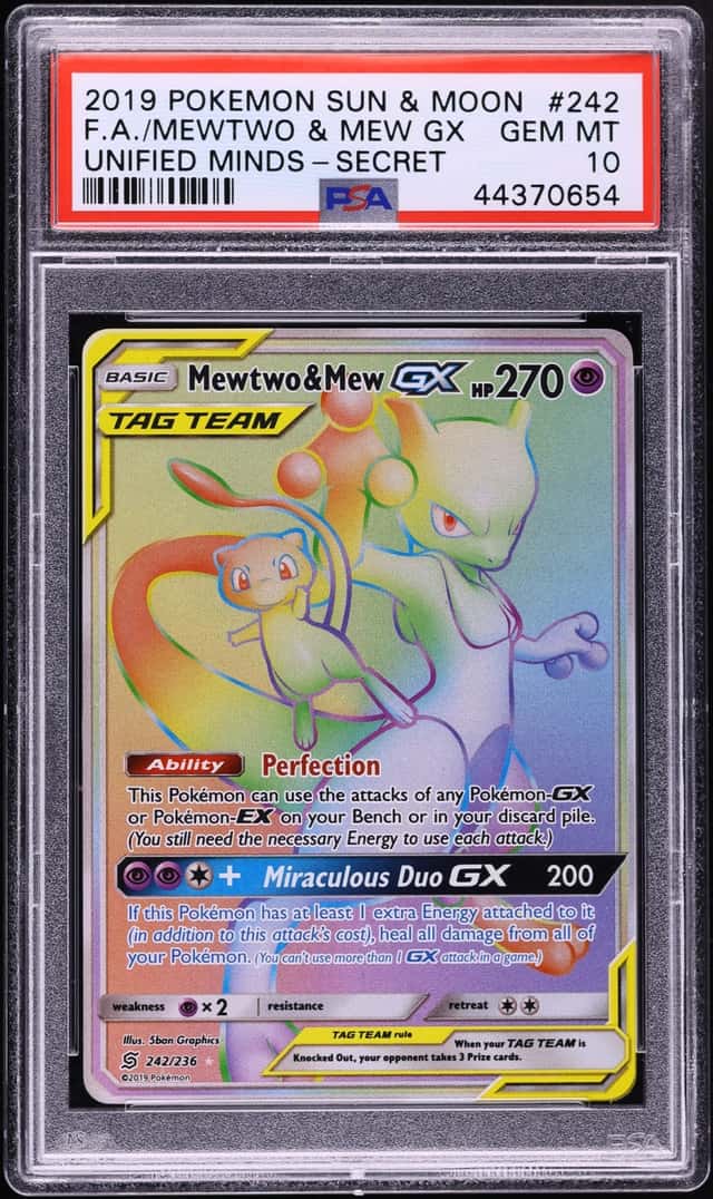 Mewtwo & Mew GX