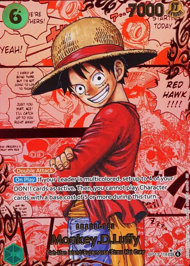 Op Red Manga Art