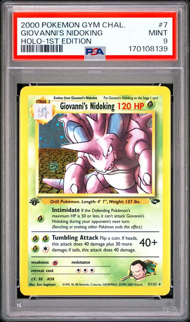Giovanni's Nidoking