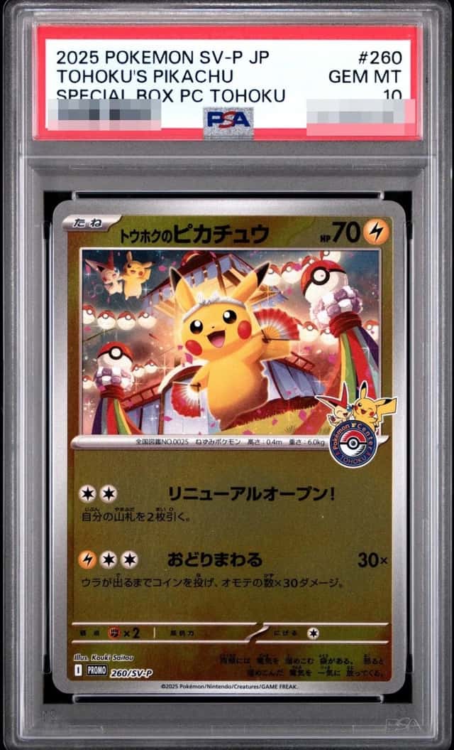 Tohoku's Pikachu