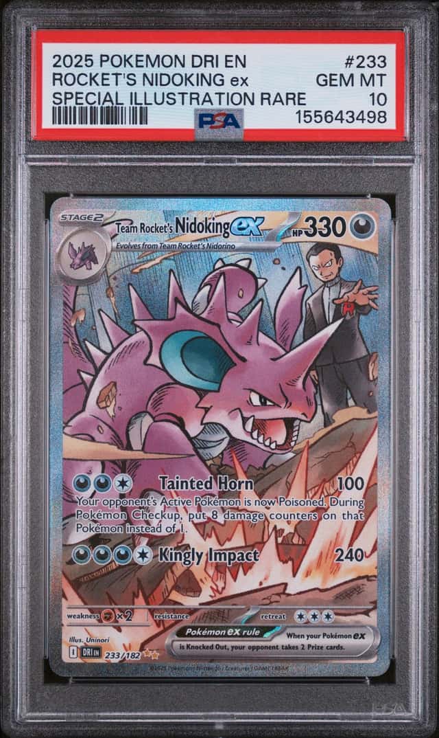 ROCKET'S NIDOKING ex