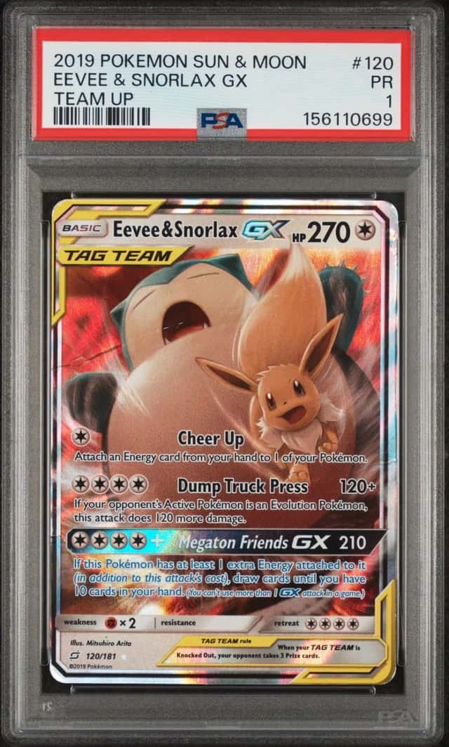 Eevee & Snorlax GX