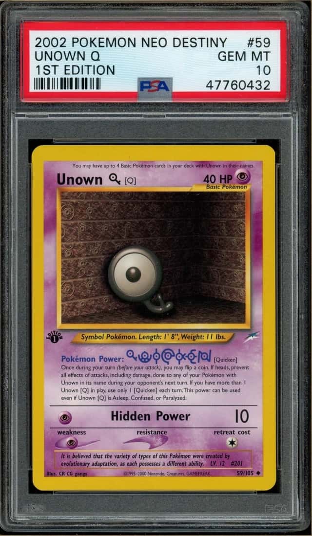 Unown Q