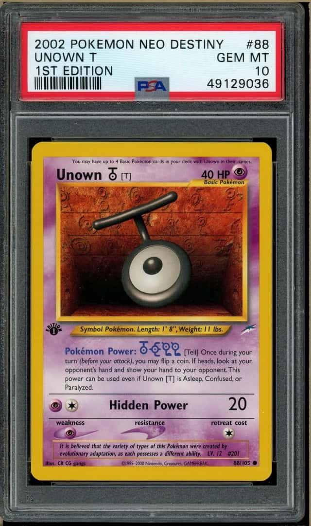 Unown T