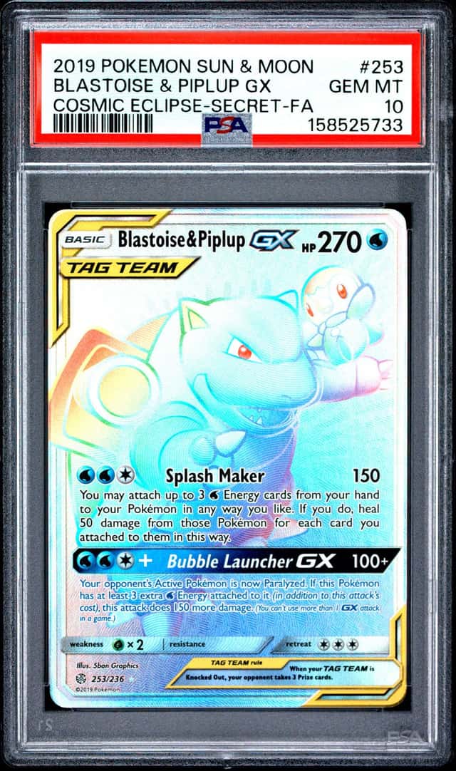 Blastoise & Piplup GX
