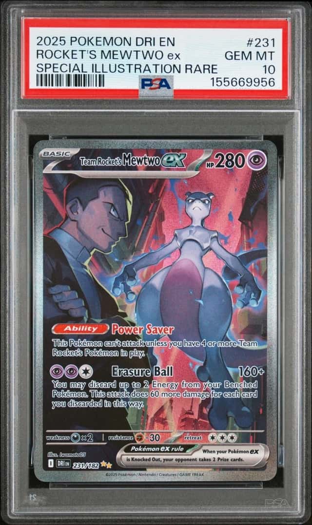 ROCKET'S MEWTWO ex