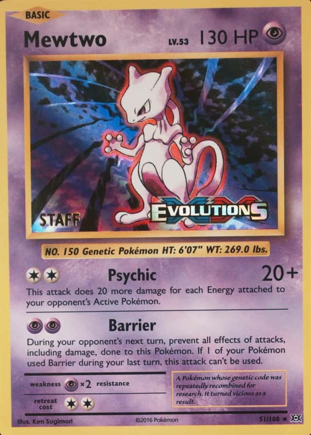 Holo · Prerelease · Staff