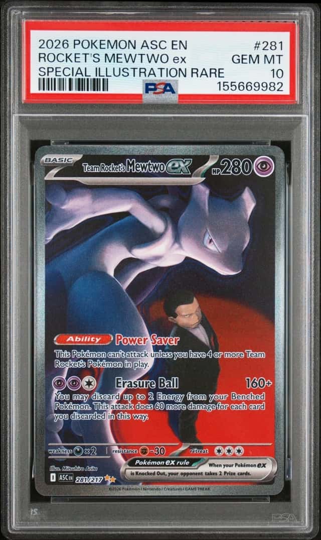 ROCKET'S MEWTWO ex