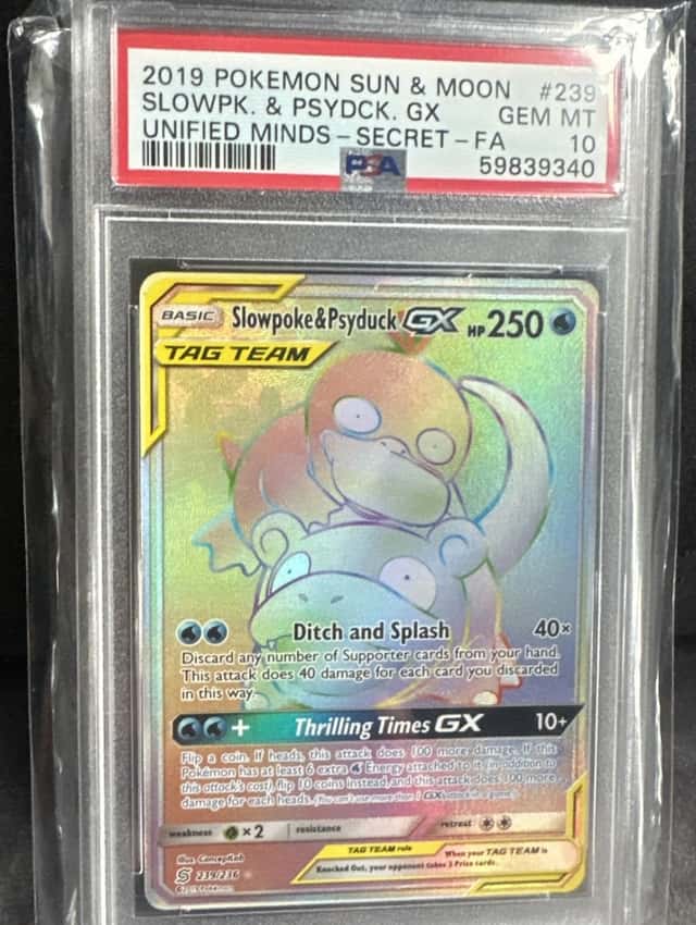 Slowpoke & Psyduck GX