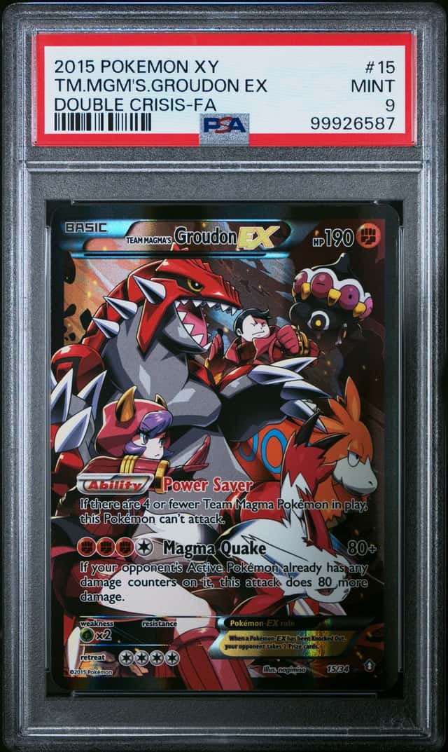 Team Magma's Groudon EX